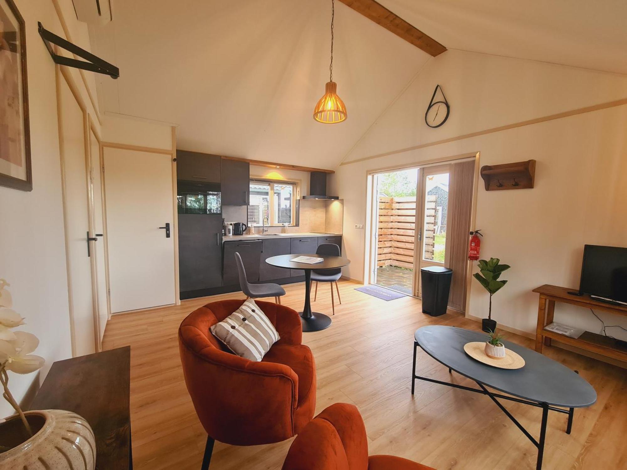 2-Persoons Luxe Vakantiewoning De Veenhoop Exteriör bild