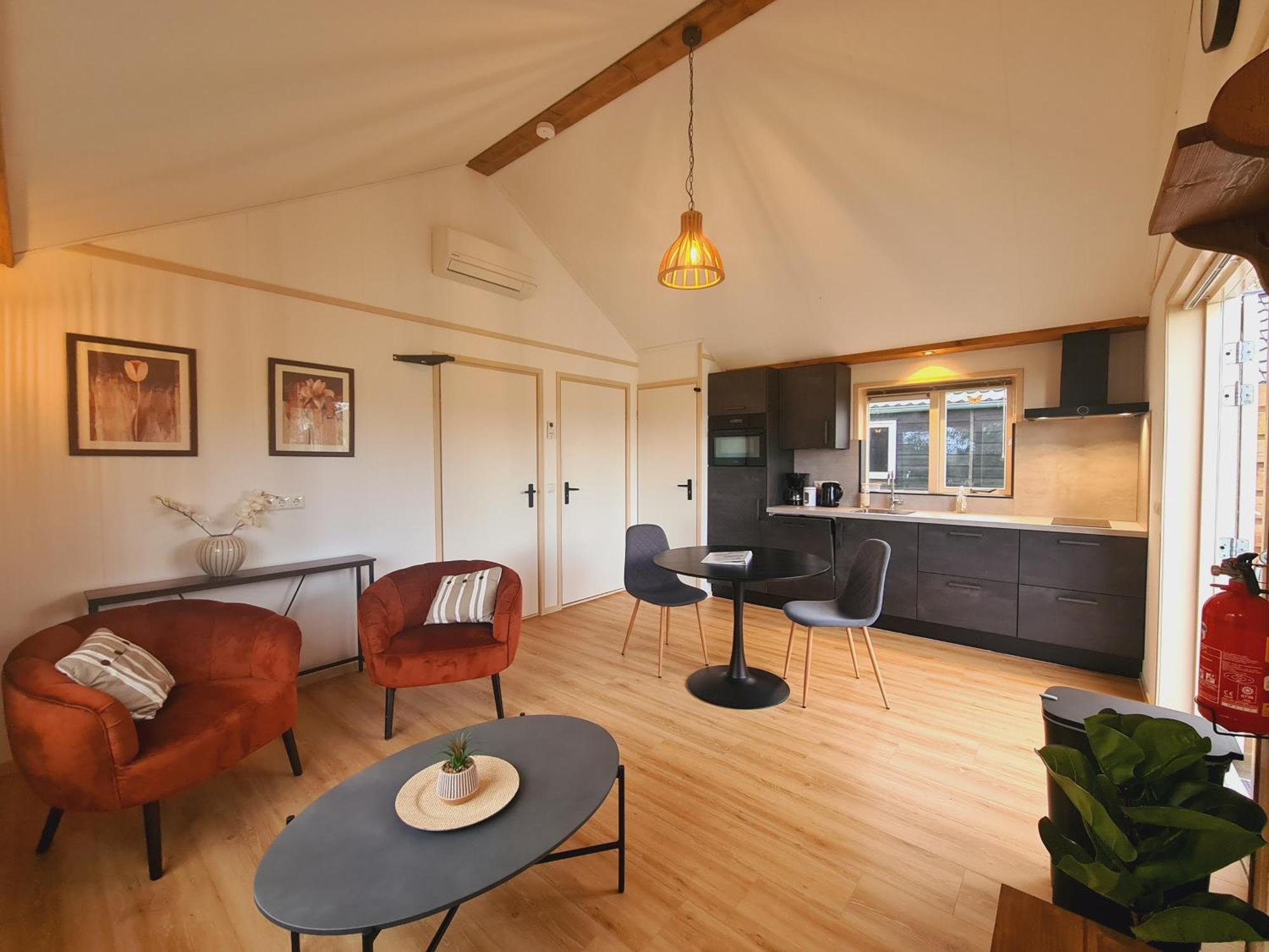 2-Persoons Luxe Vakantiewoning De Veenhoop Exteriör bild