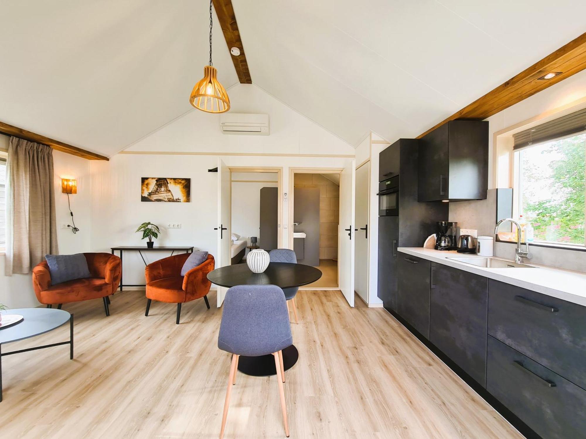2-Persoons Luxe Vakantiewoning De Veenhoop Exteriör bild