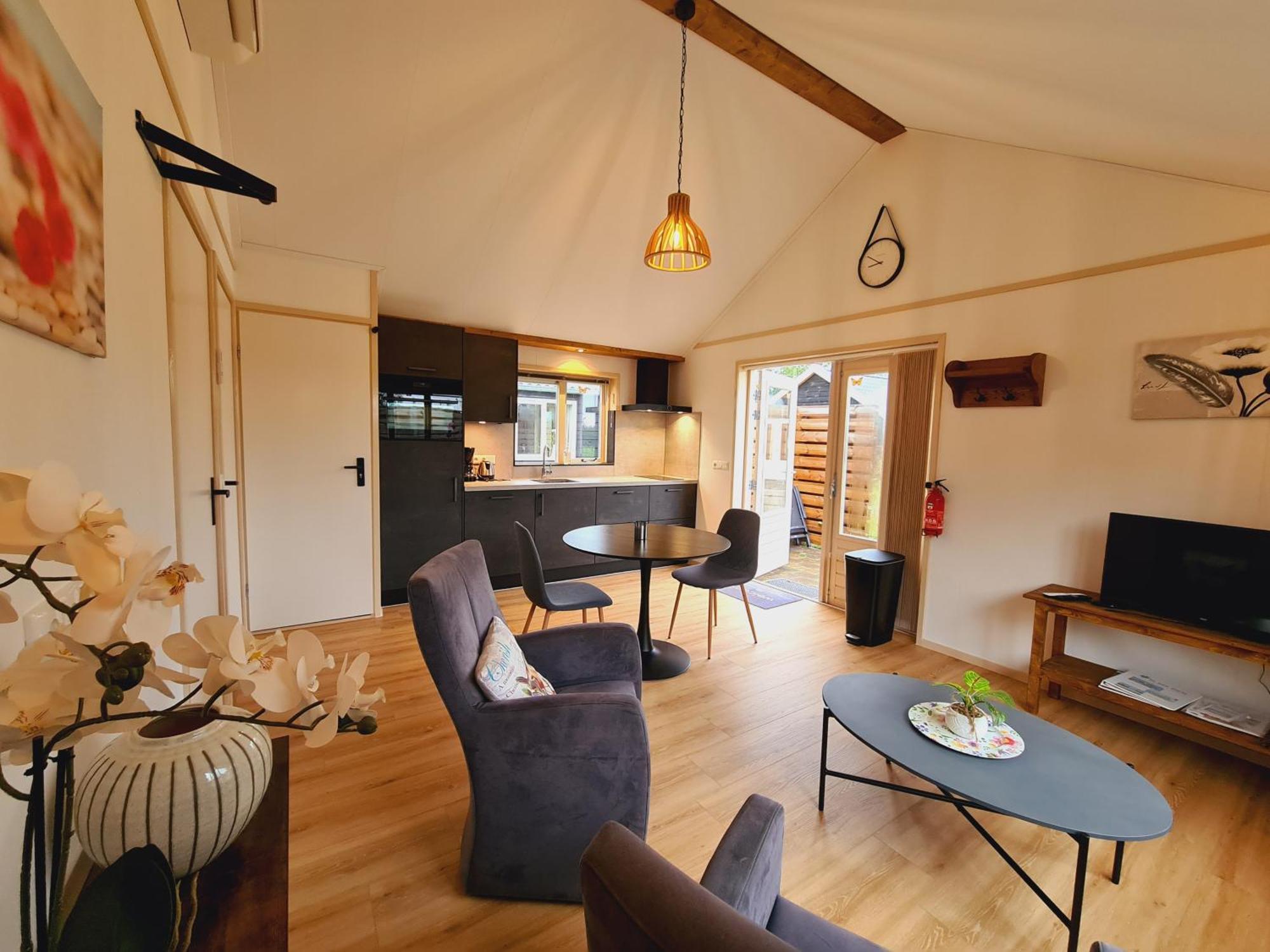 2-Persoons Luxe Vakantiewoning De Veenhoop Exteriör bild